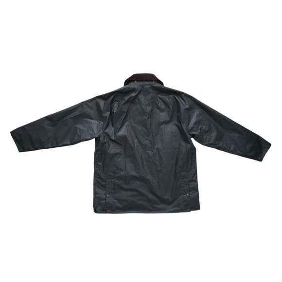 Barbour Bedale Waxed Jacket in Sage Men's Size 42 - Picture 3 of 9